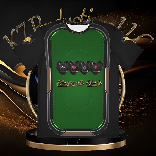 Men's Playing w/ Hearts Tee