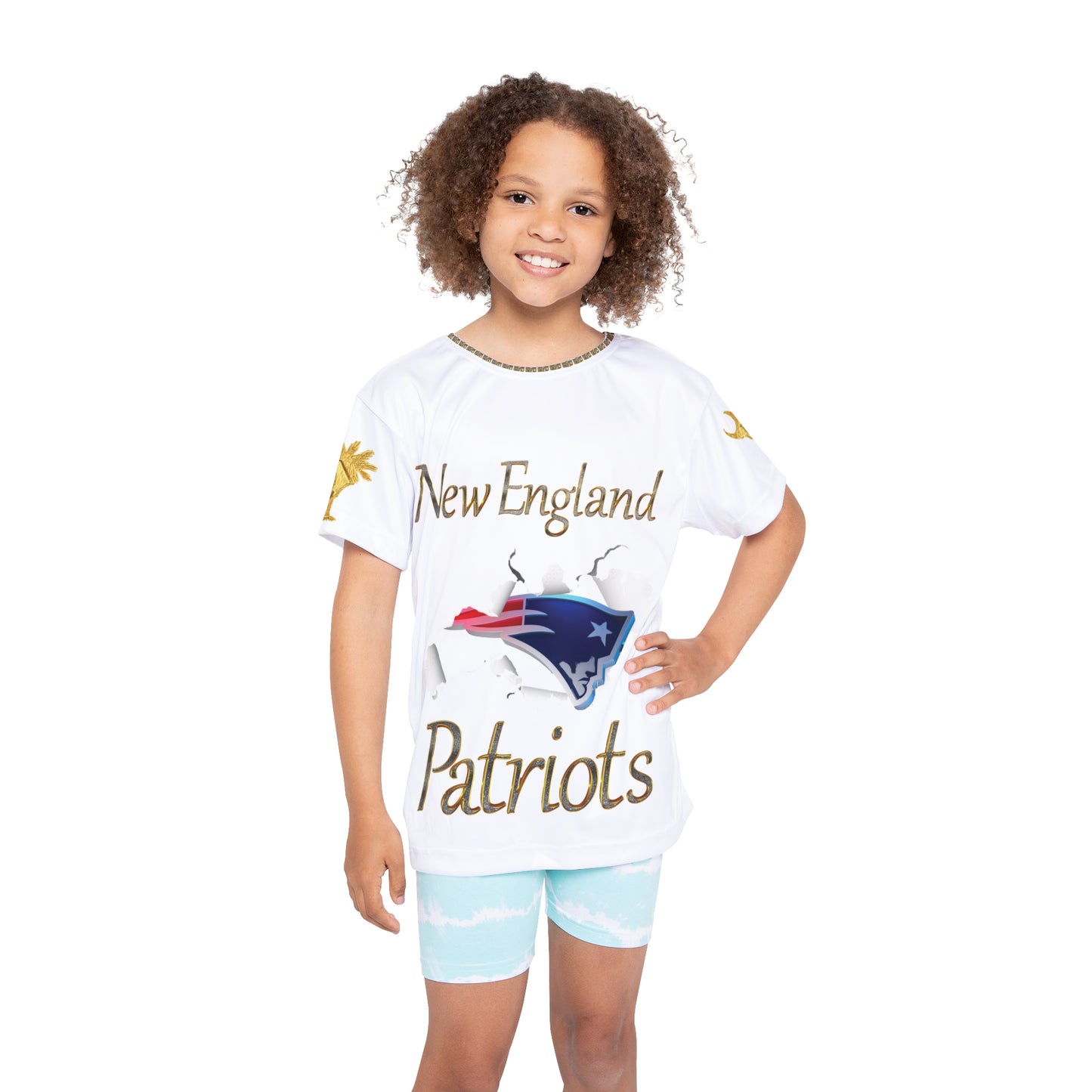 Kids Boston Fans’ Patriots Jersey